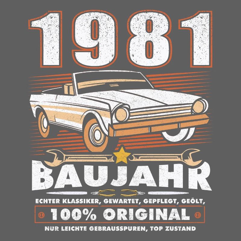 Geburtstag - Oldtimer 1981