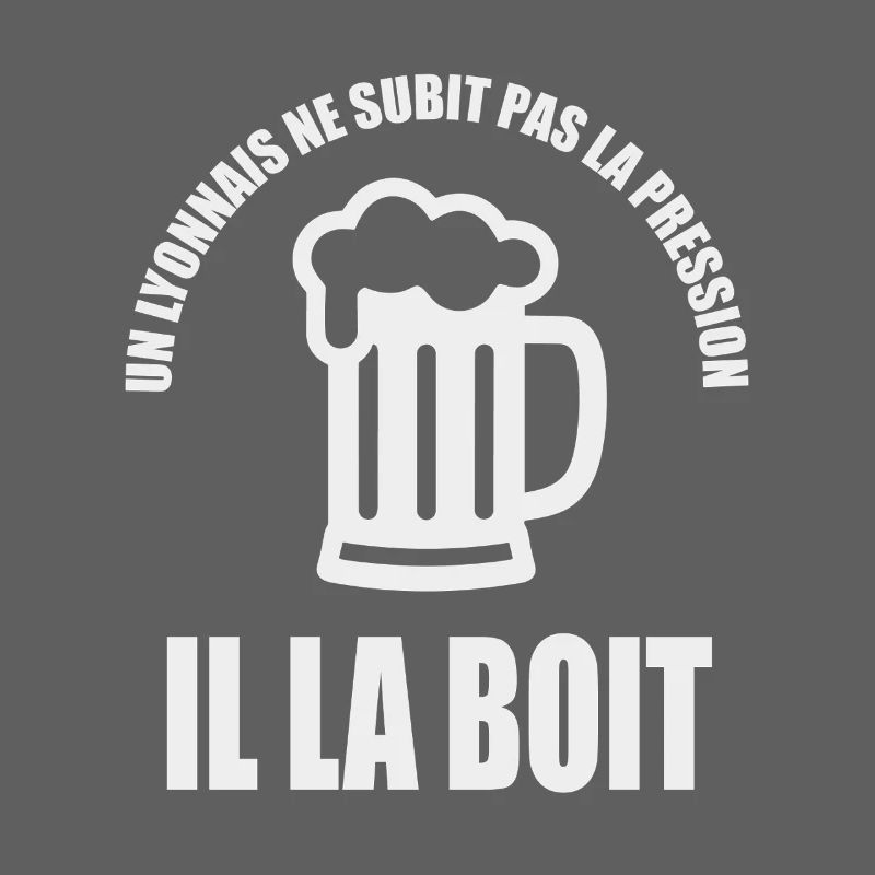 A Lyonnais does not feel pressure, he drinks it