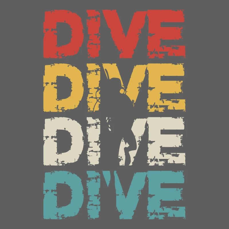 Retro Vintage Diver Design