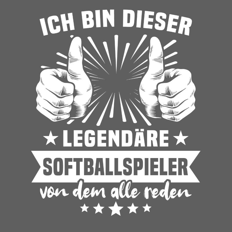 Softball Player Legend