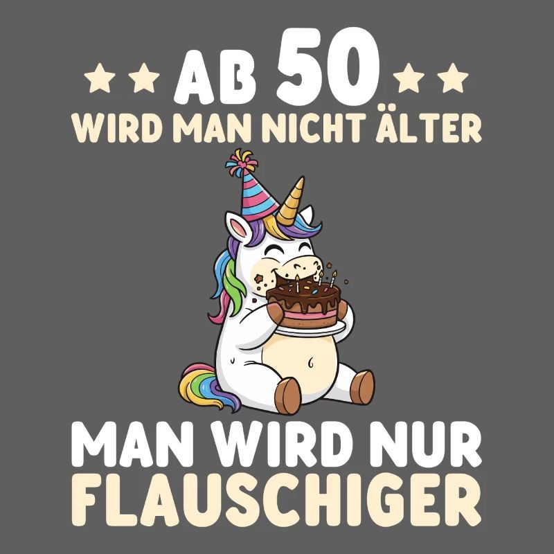 50. Geburtstag Einhorn – Man wird nur flauschiger