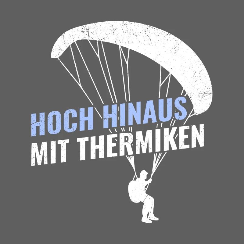 Paraglider HIGH UP WITH THERMALS Funny