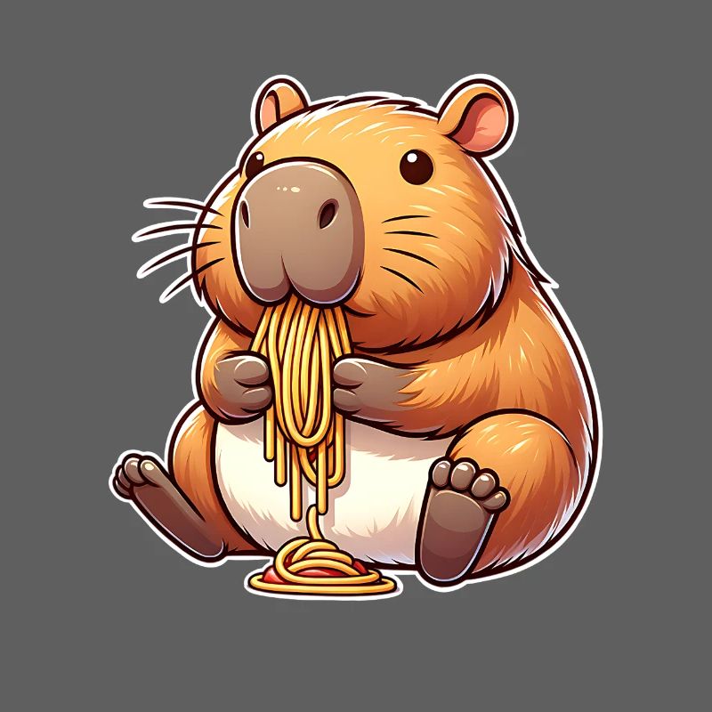 Pâtes à capybara
