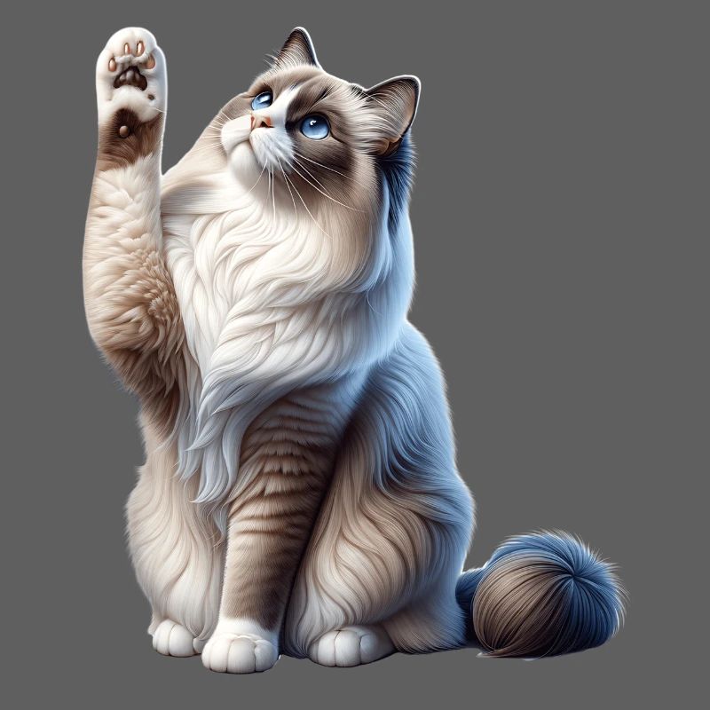 Ragdoll Katze Chatte Ragdoll