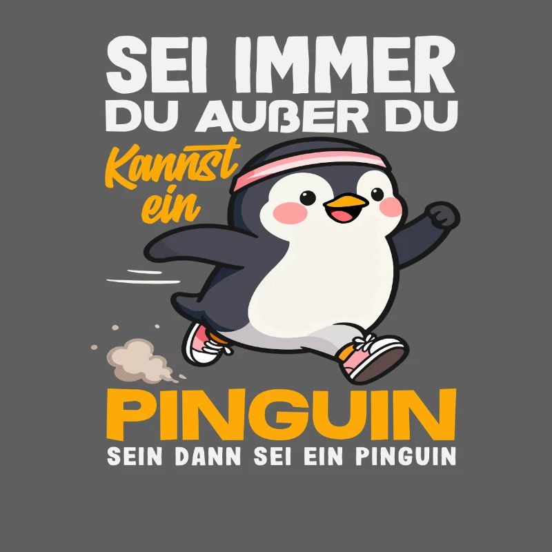 Sei immer du selbst außer Pinguin