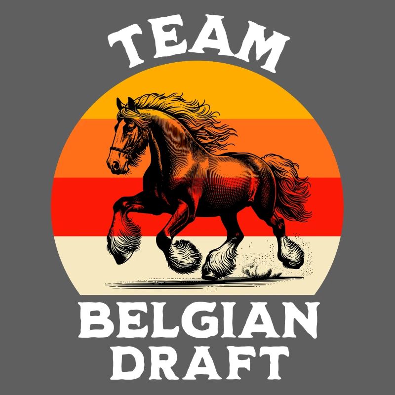 Team Belgian Draft Horse