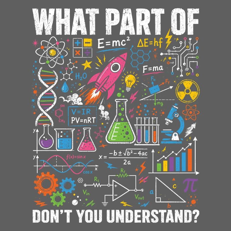 Physics Math Science Saying Shirt