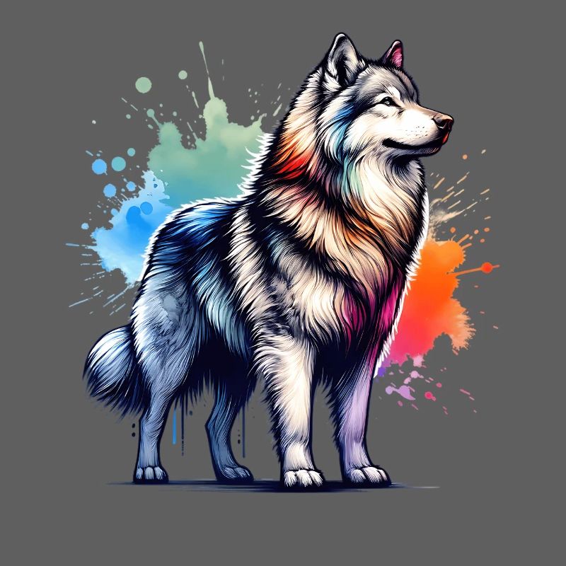 Wolfhund Geschenk