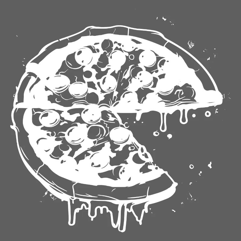 Dessin de pizza