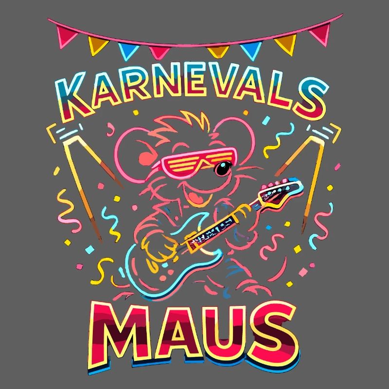 Carnival Mouse Rock Outfit for Cologne Alaaf