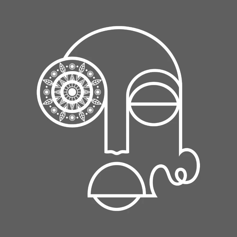 Abstract Face / Modern Abstract Face