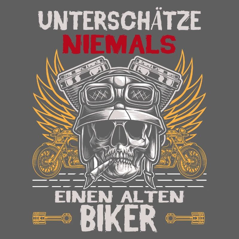 Never underestimate an old biker