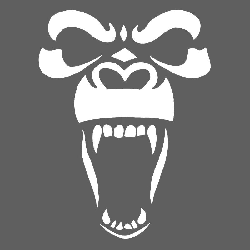 Weißer Gorilla