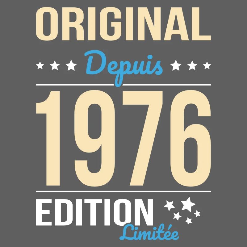 Original since 1976 – 50th anniversary