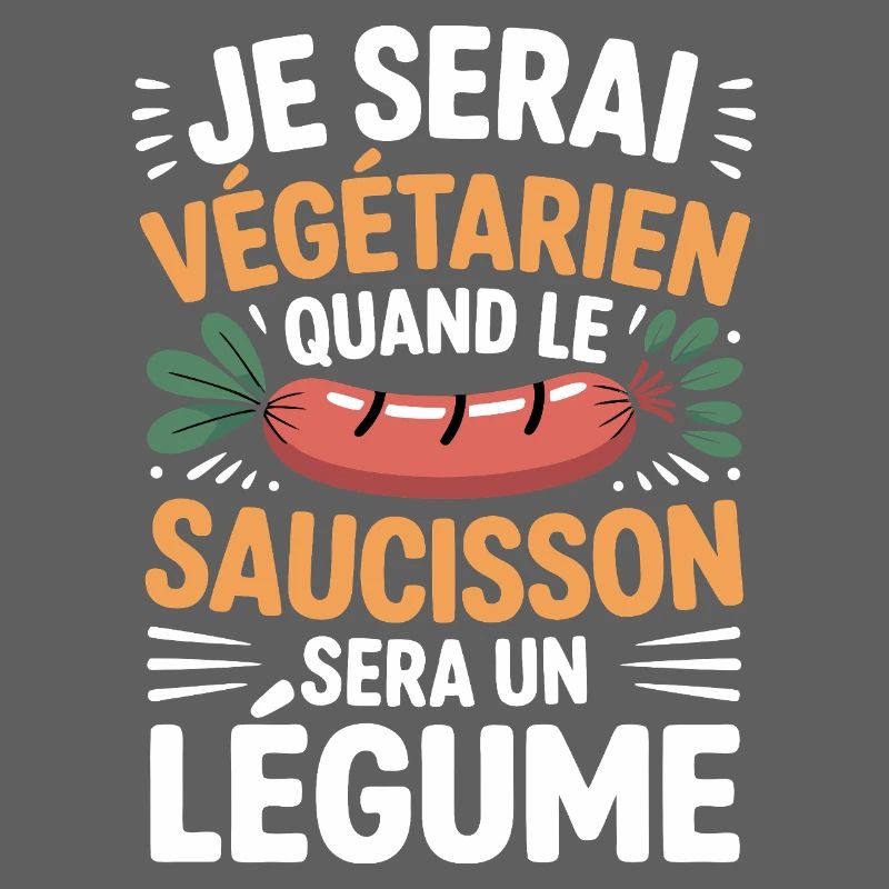 Humour Sausage – Never Vegetarian