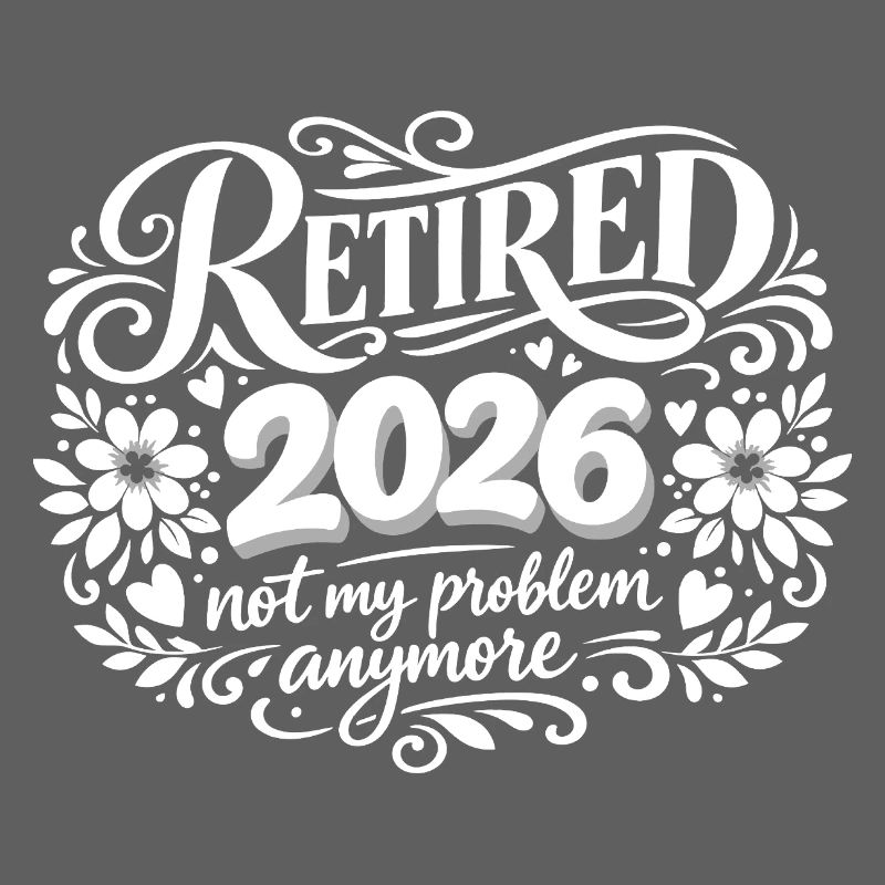 Retirement 2026 Plus My Problem Humor