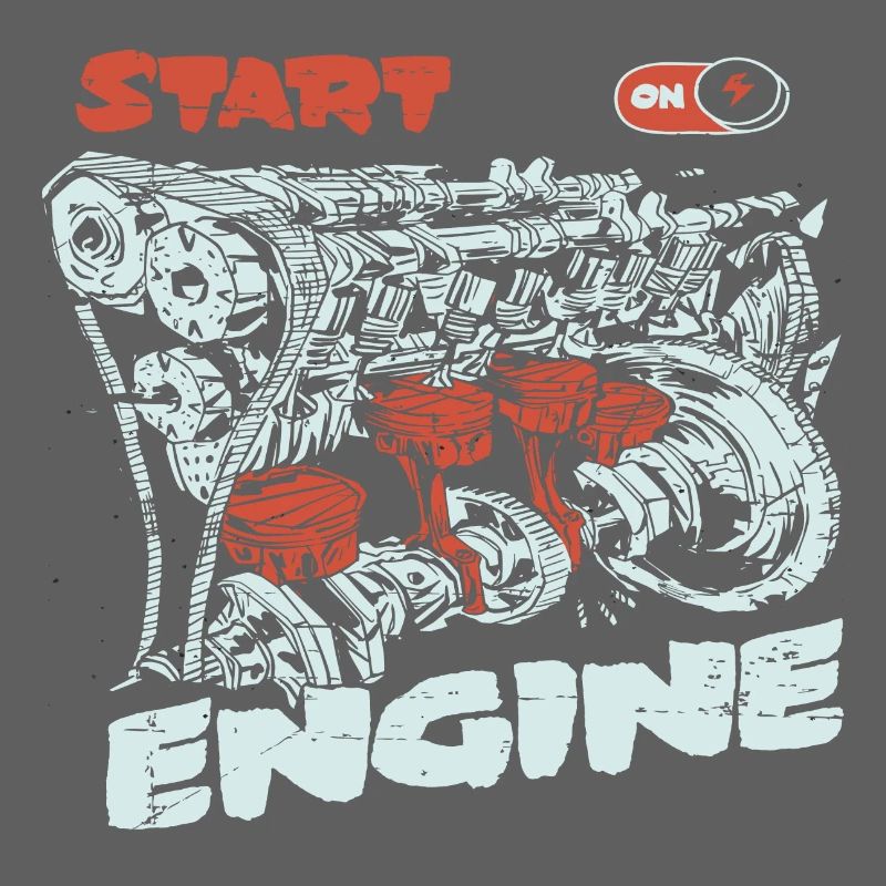 Starte den Motor