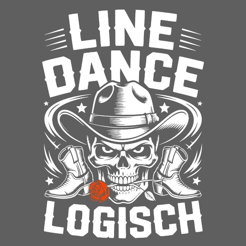 Line Dance Logisch Skull