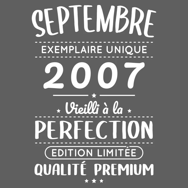 18. Geburtstag - September 2007 Perfektion