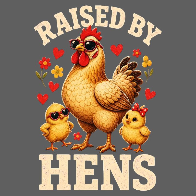 RAISED BY HENS