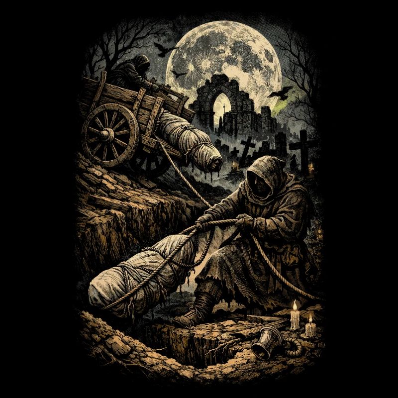Cemetery Goth Humor