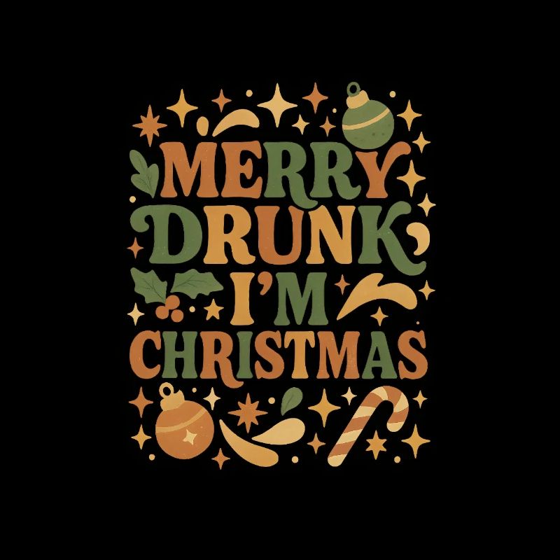 Joyeux Noël ivre à Noël Pull moche