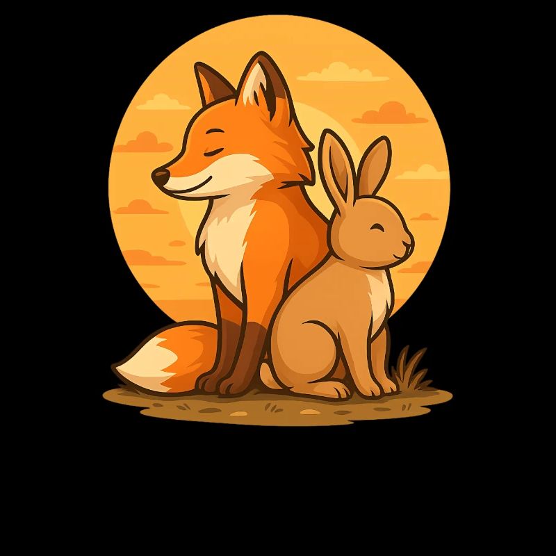 Fuchs und Hase
