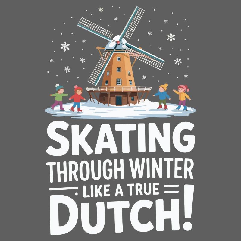 Skating Through Winter Like a True Dutch