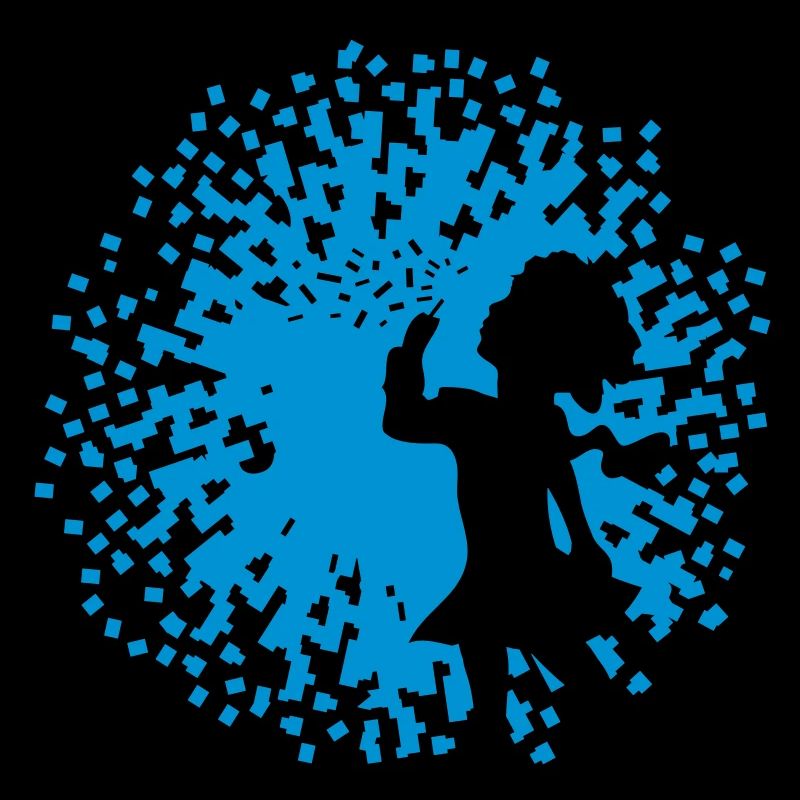 Mädchen mit Pusteblume