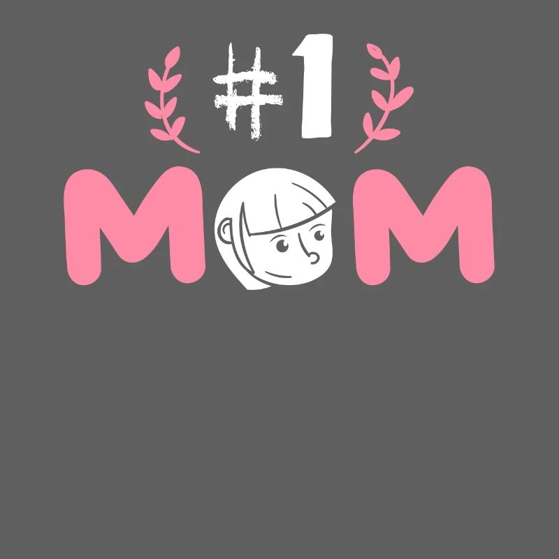 #1 Mom Mutter Muttertag Liebe Geschenk Idee