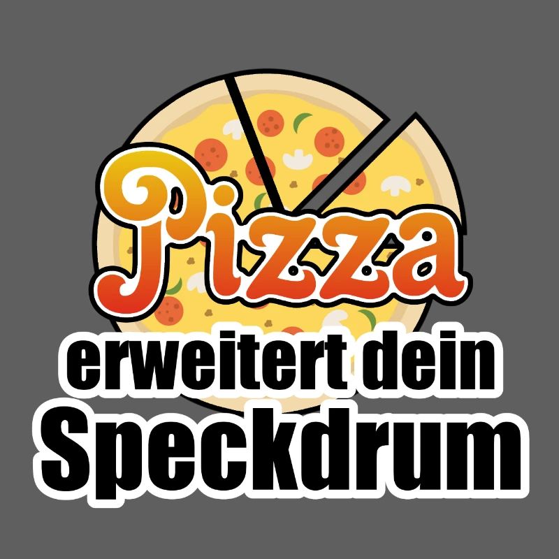 Pizza Figur Diaet lustig Essen Sprüche