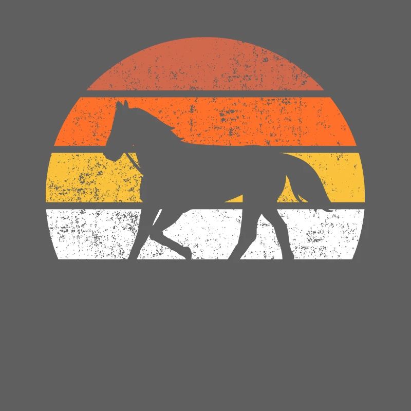 Pferd Retro