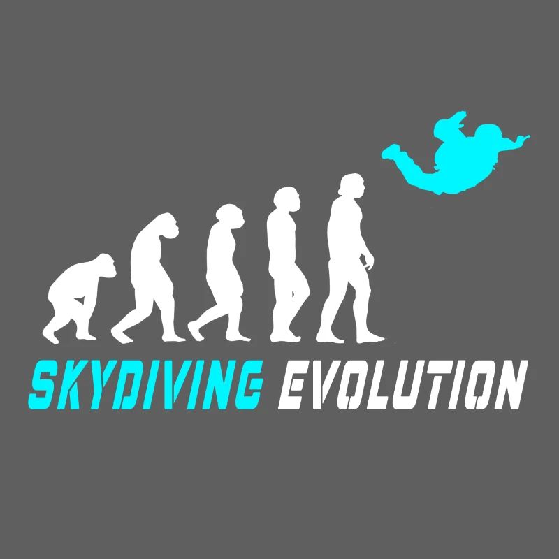 Fallschirm Evolution Design / Geschenkidee