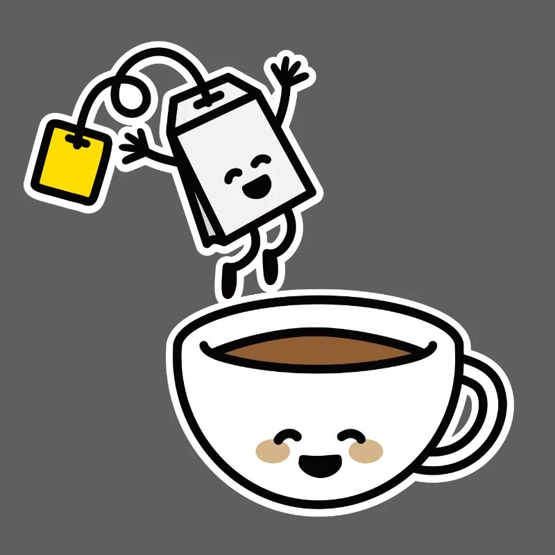 Teebeutel Tee Teetasse Teetrinker Teeliebhaber