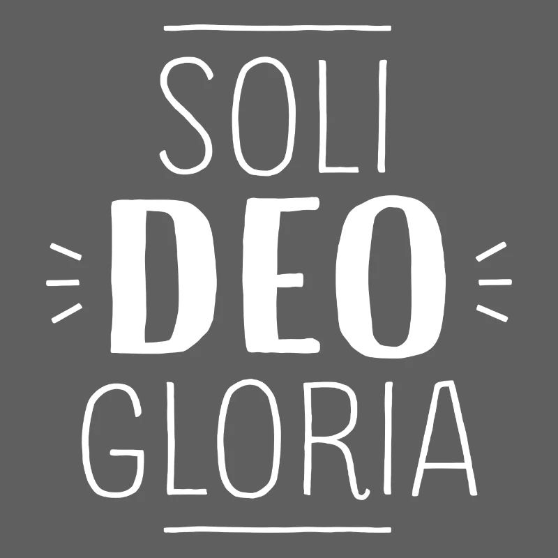 Soli Deo Gloria