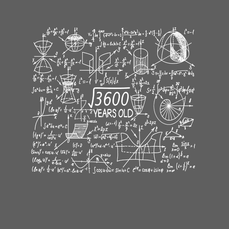 60th Birthday Math Mathematician