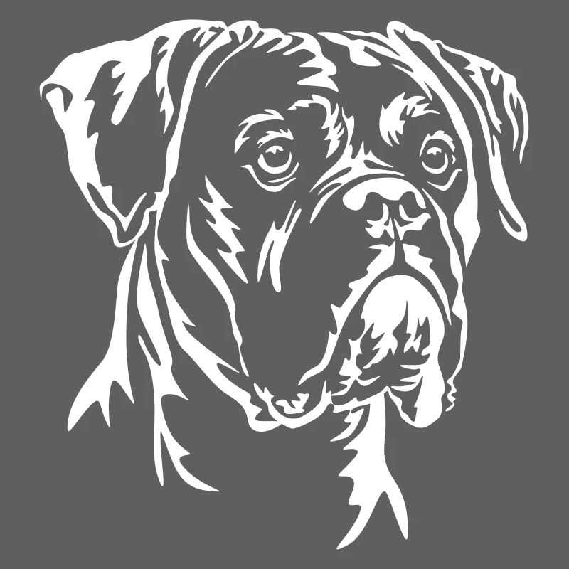 Boxer Kopf "Black Edition"