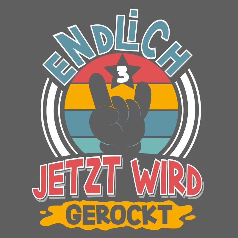 3. Geburtstag Endlich 3 Jetzt Wird Gerockt