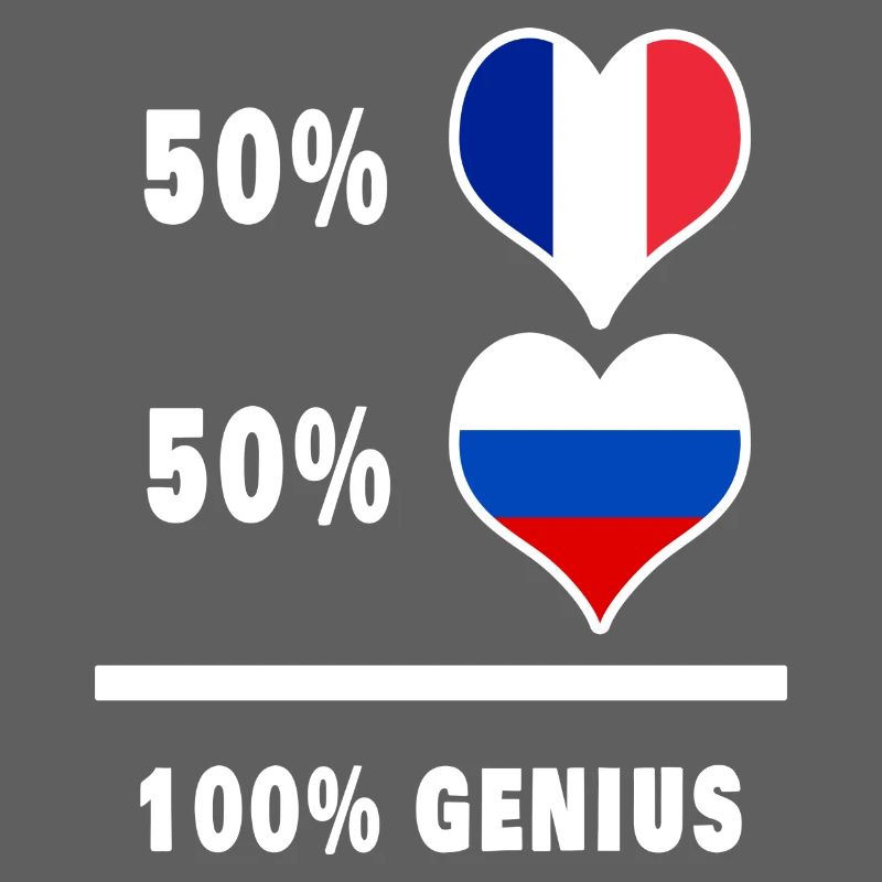 France and Russia Genius / present