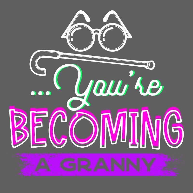 Glückwunsch Großmutter Oma Statement Brille