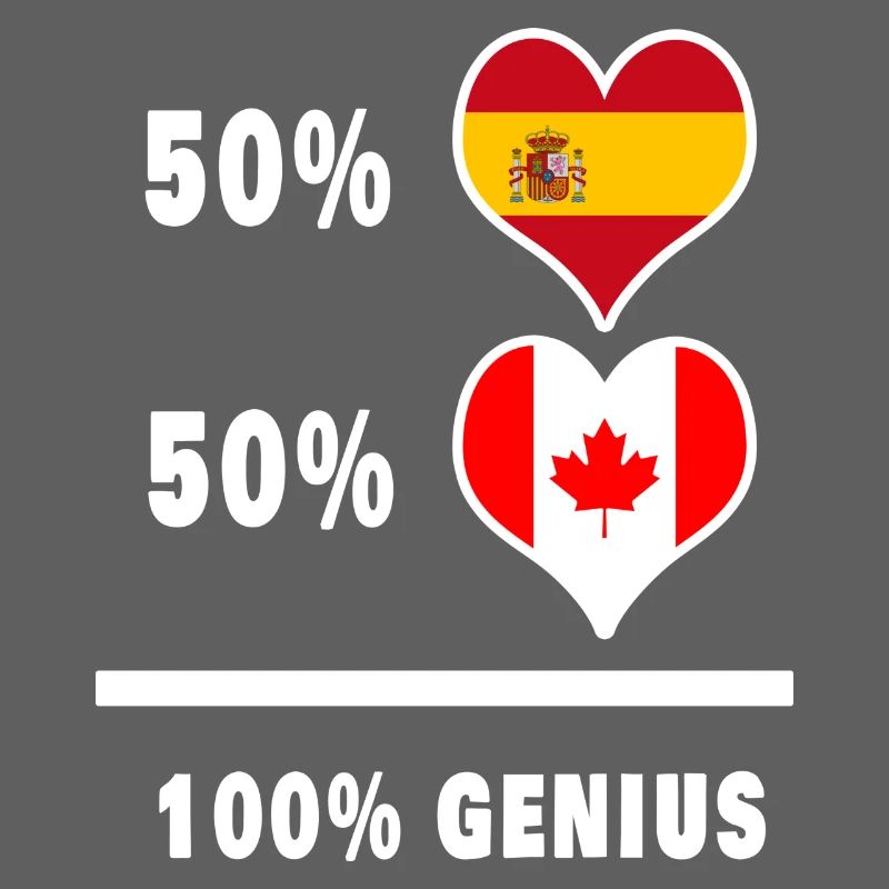 Canada and Spain genius / gift