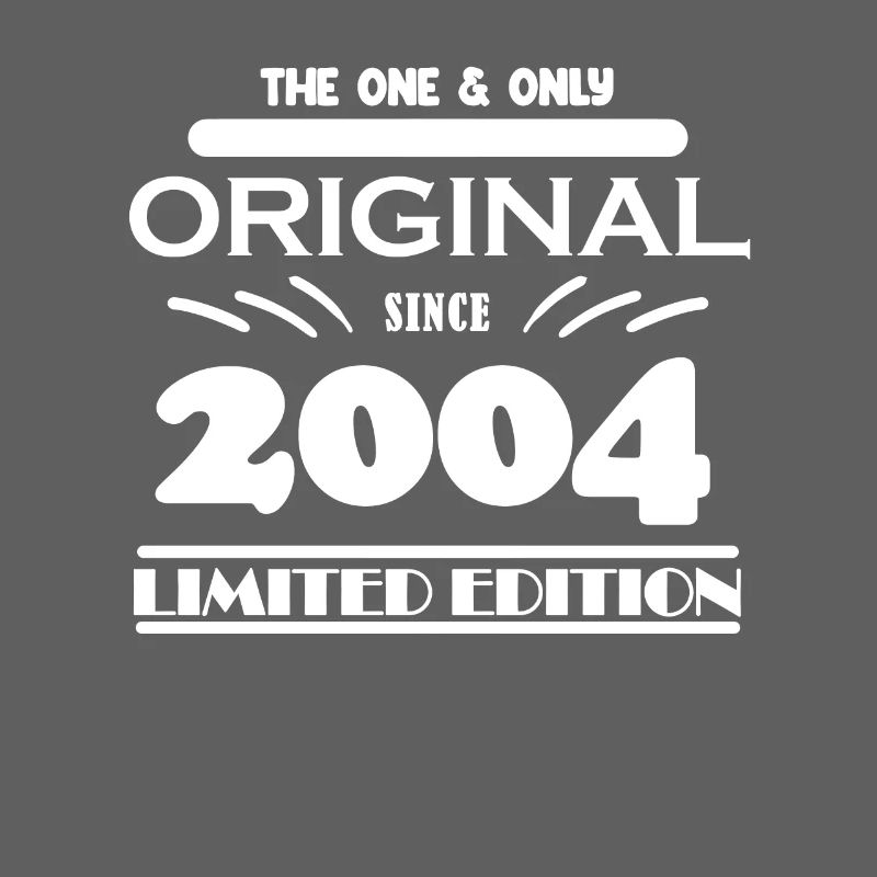 2004 - Né 2004 - Année de naissance 2004