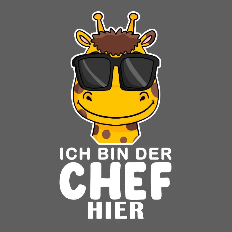 Cool Giraffe Chef Spruch