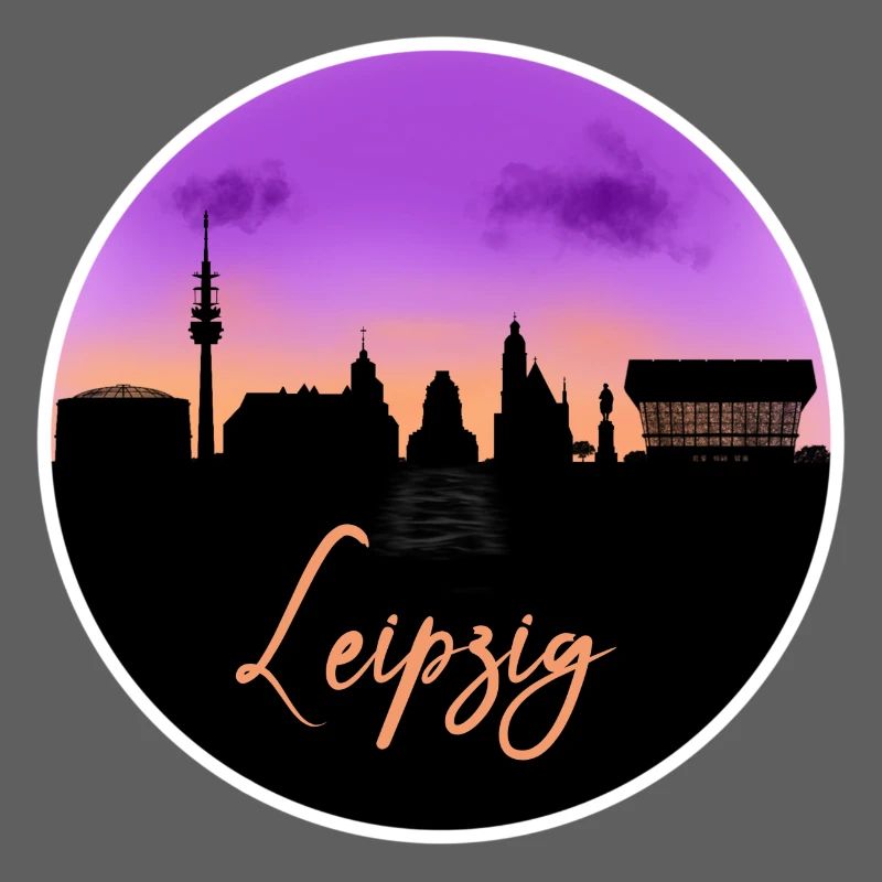 Leipzig Fine Skyline