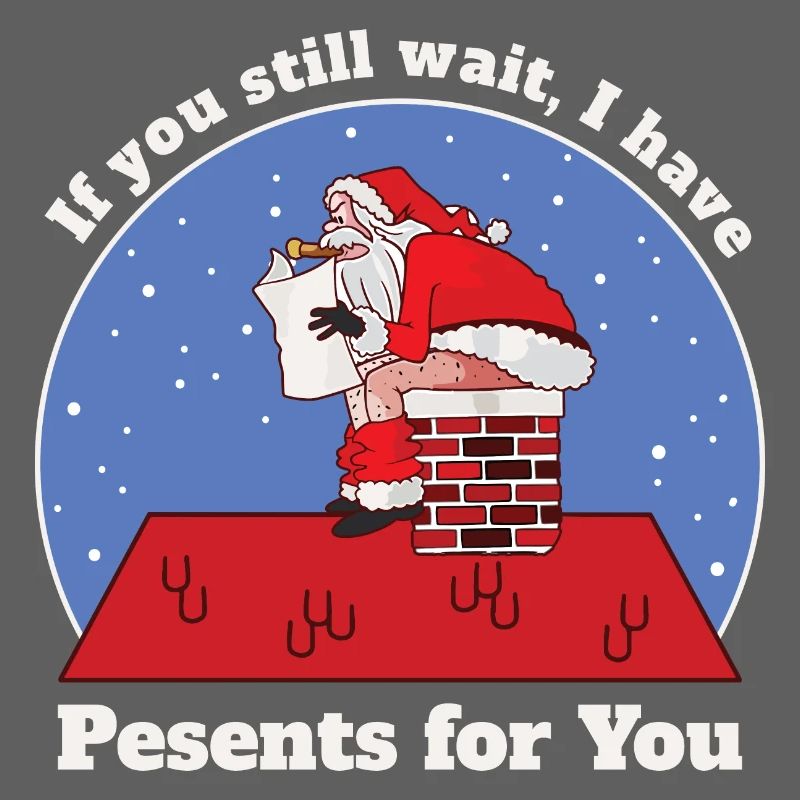 Lustige Weihnachtsmann