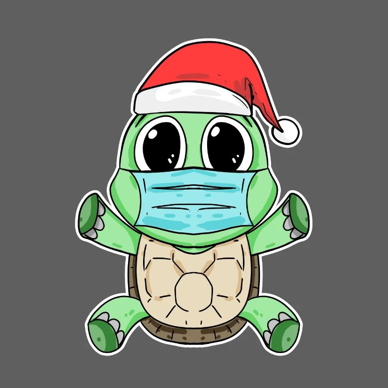 Turtle Christmas Funny