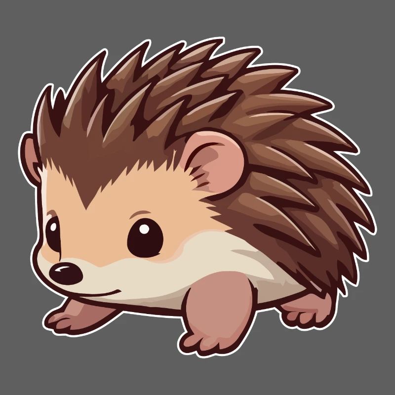 Mignon animal hérisson