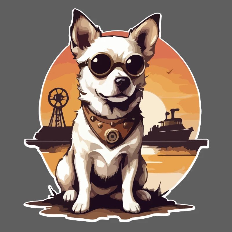 Steampunk Hund