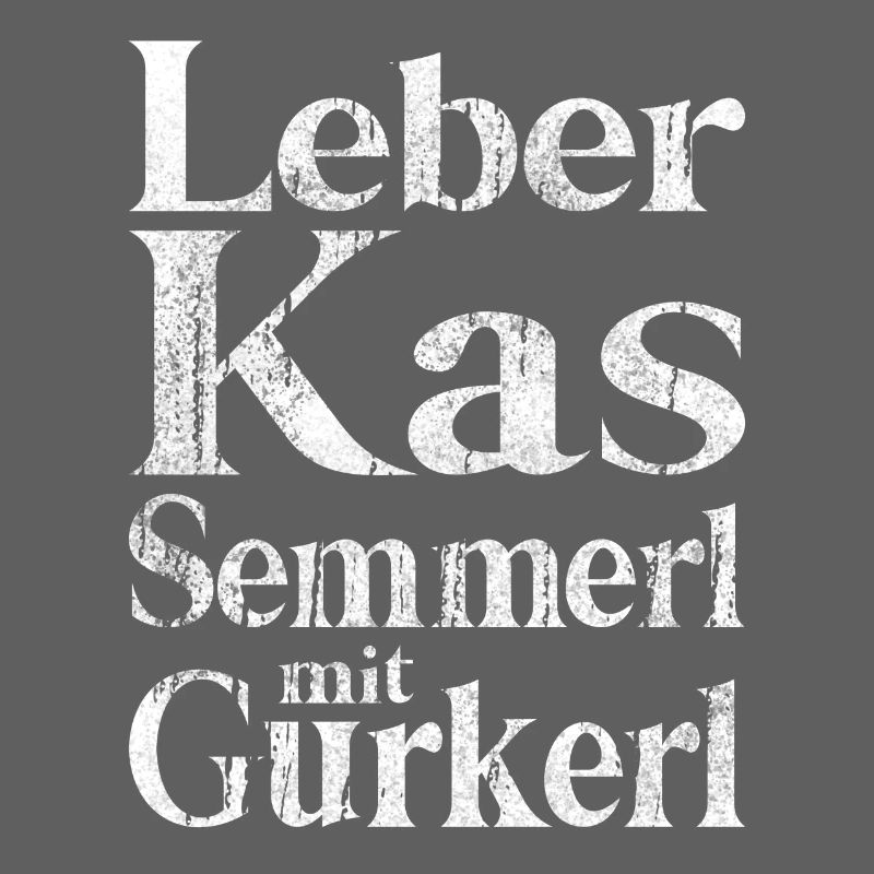 Leberkas Semmerl mit Gurkerl – Dialekt