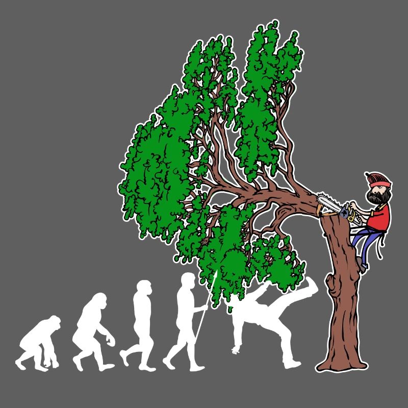 Arbre Evolution Woodwork bûcheron arbre cutter